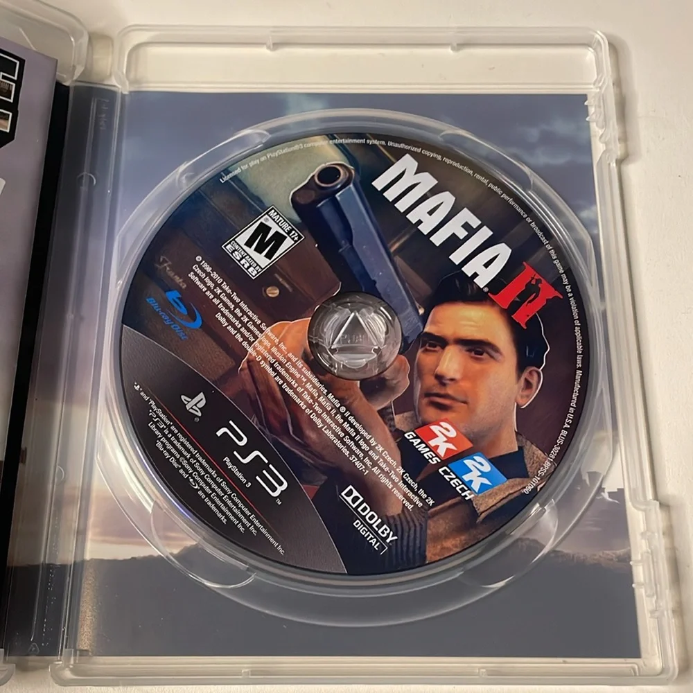 Mafia 2 II for Sony‎ Playstation 3 PS3. Complete in Box. CIB. Tested and Works - Picture 4 of 5